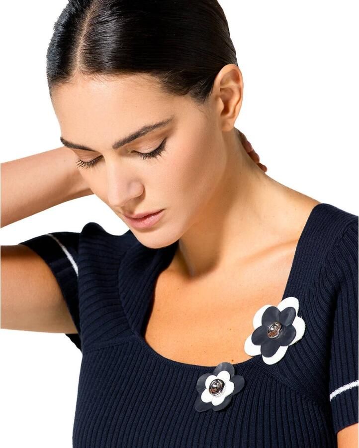 Caroline Biss Elegante Top Pullover voor Vrouwen Blue Dames - Foto 2