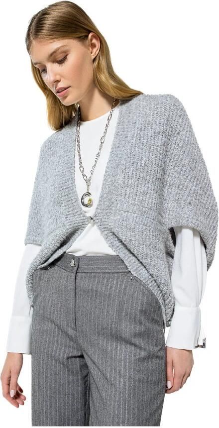 CAROLINE BISS Dames Truien & Vesten 4254 Grijs - Foto 2