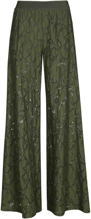 Caroline Biss Stijlvolle Broek voor Vrouwen Green Dames - Foto 3