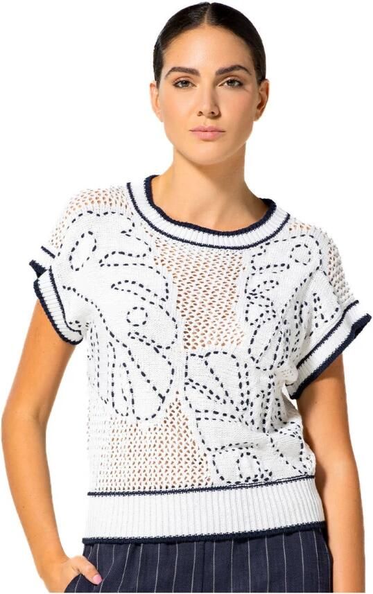 Caroline Biss Stijlvolle Pullover White Dames - Foto 6