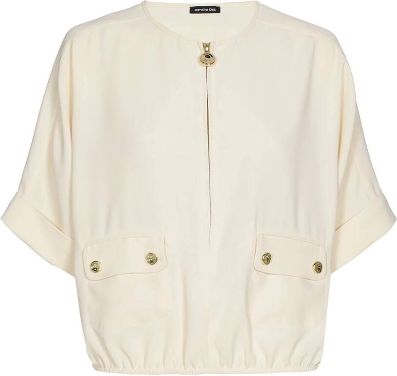 CAROLINE BISS Dames Tops & T-shirts 1645 Beige - Foto 4