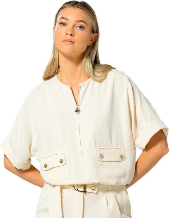 CAROLINE BISS Dames Tops & T-shirts 1645 Beige