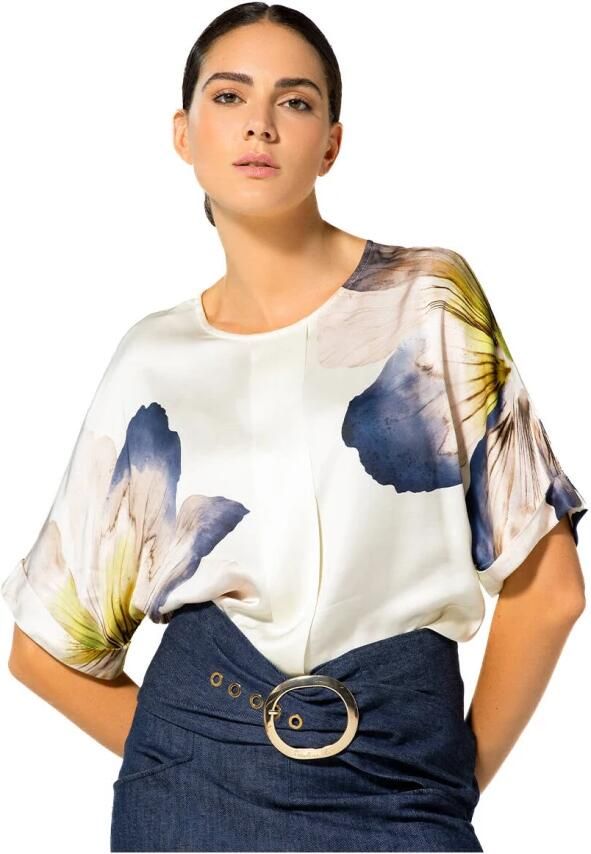 Caroline Biss Top met korte mouwen Multicolor Dames - Foto 3