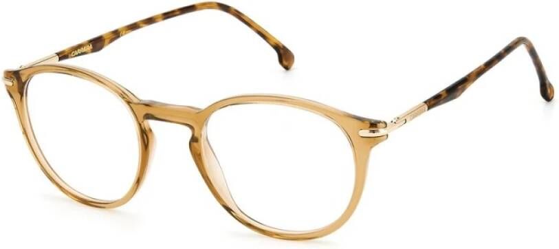 Carrera Lichte Acetaat Beige Bril Beige Unisex