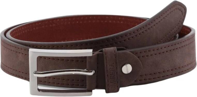Carrera Jeans Herenriem van synthetisch leer Brown Heren