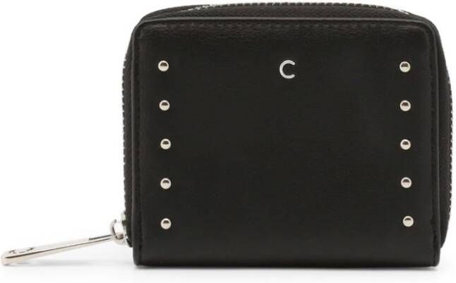 Carrera Jeans Dames PU Ritsportemonnee met Kaartsleuven Black Dames