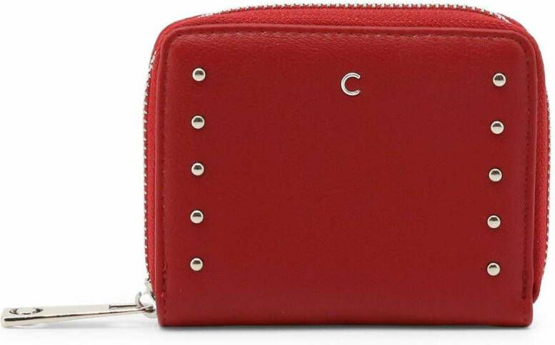 Carrera Jeans Portemonnee met ritssluiting en creditcardhouder Red Dames