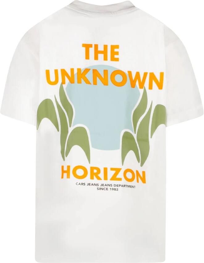 Cars Kinderen Wit T-shirt met achterprint White Heren - Foto 3