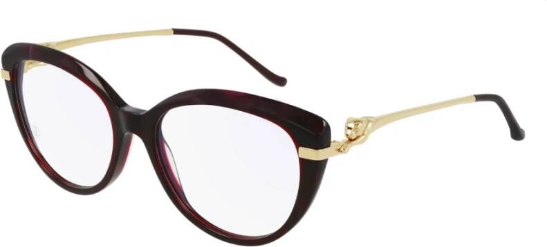 Cartier Bruine Optische Brillen voor Vrouwen Brown Dames