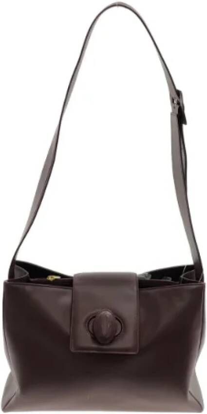 Cartier Vintage Pre-owned Leather shoulder-bags Rood Dames
