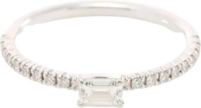 Cartier Vintage Pre-owned Pearl rings Geel Dames