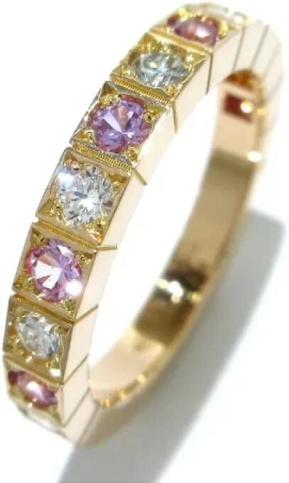Cartier Vintage Pre-owned Rose Gold rings Geel Dames