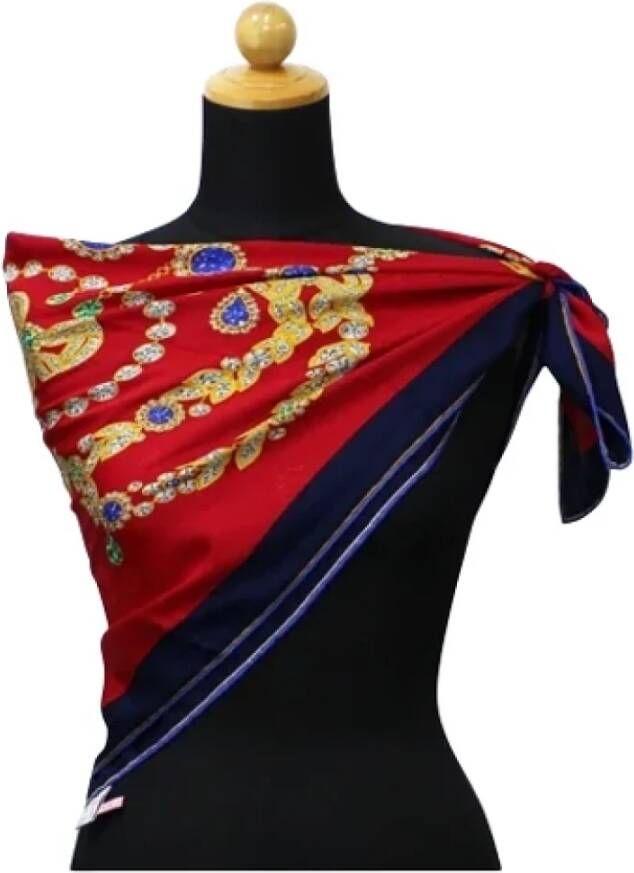 Cartier Vintage Pre-owned Silk scarves Meerkleurig Dames
