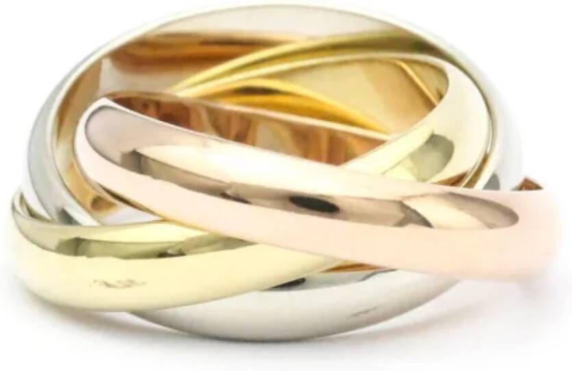 Cartier Vintage Pre-owned Yellow Gold rings Geel Dames