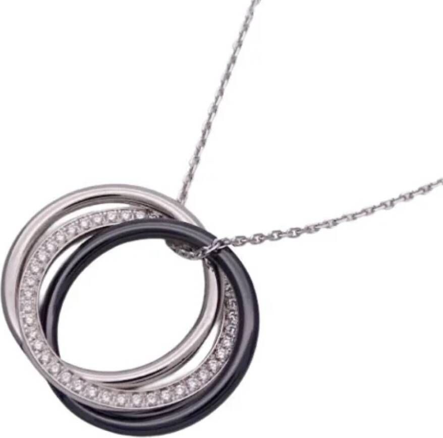 Cartier Vintage Tweedehands sieraden Grijs Dames