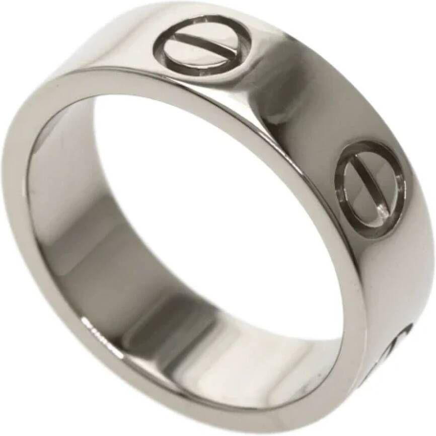 Cartier Vintage Tweedehands sieraden Grijs Dames