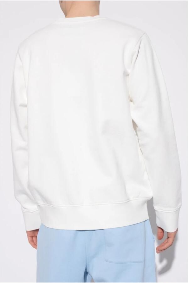 Casablanca Organisch Katoenen Memphis Bedrukte Sweatshirt White Heren