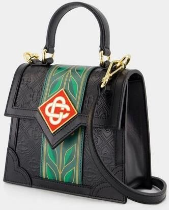 Casablanca Hobo bags Jeanne Mini Purse Leather Black in zwart - Foto 6