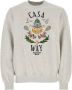 Casablanca Grijze katoenen sweatshirt Stijlvol en comfortabel Grijs Heren - Thumbnail 1