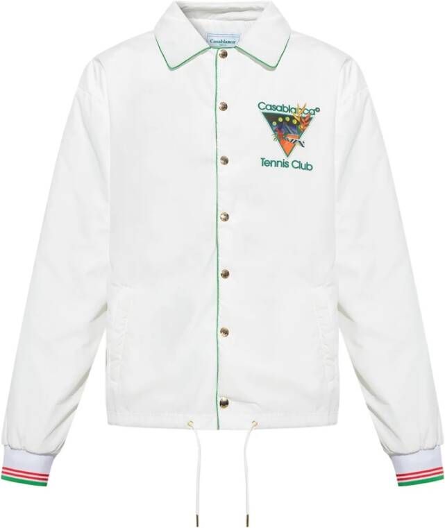 Casablanca Jacket with logo Wit Heren