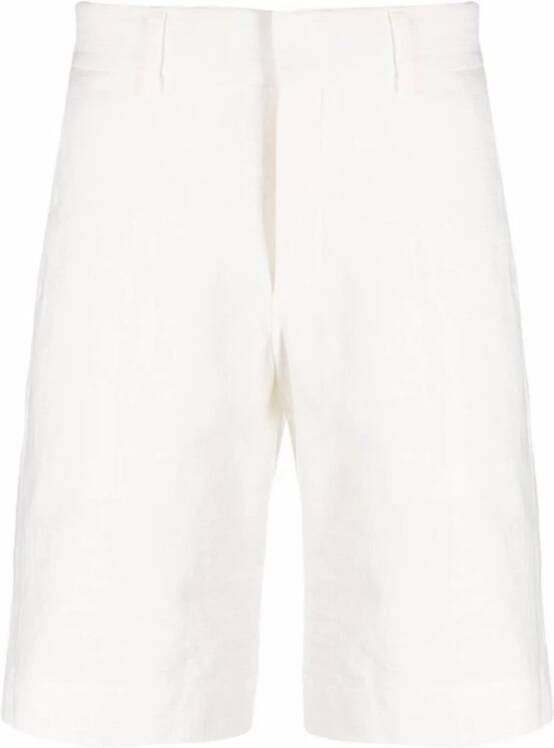 Casablanca Off-White Bermuda Shorts van katoen White Heren