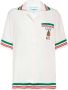 Casablanca Witte Polo Shirt met Logo White Heren - Thumbnail 1