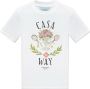 Casablanca T-shirt met bedrukt logo White Heren - Thumbnail 1