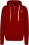 Casablanca Rode katoenen hoodie met rits en logo Rood Heren - Thumbnail 1
