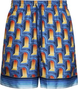 Casablanca Shorts Blauw Heren