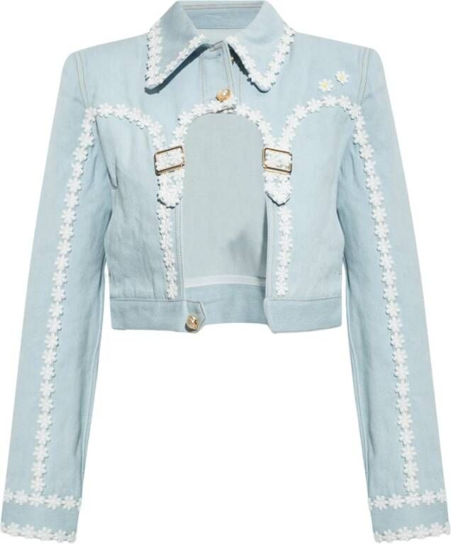 Casablanca Spijkerjas Blauw Dames