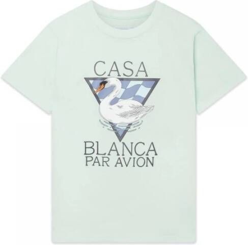 Casablanca T-shirts Groen Heren