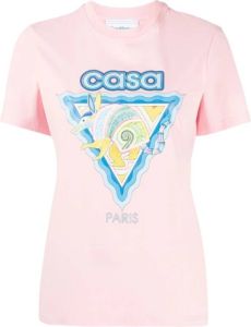 Casablanca T-Shirts Roze Dames