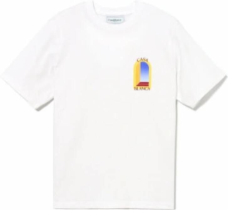Casablanca T-Shirts White Heren