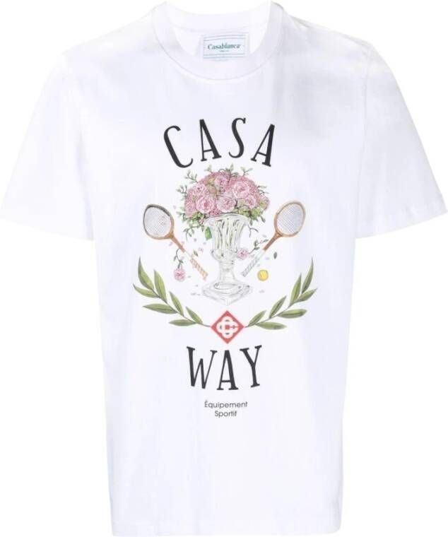 Casablanca T-shirts Wit Heren