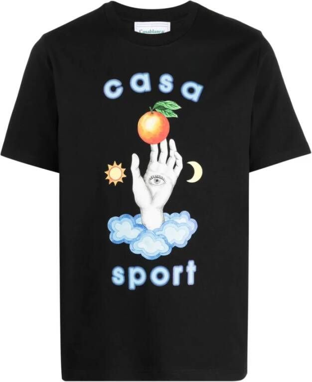 Casablanca T-Shirts Zwart Heren