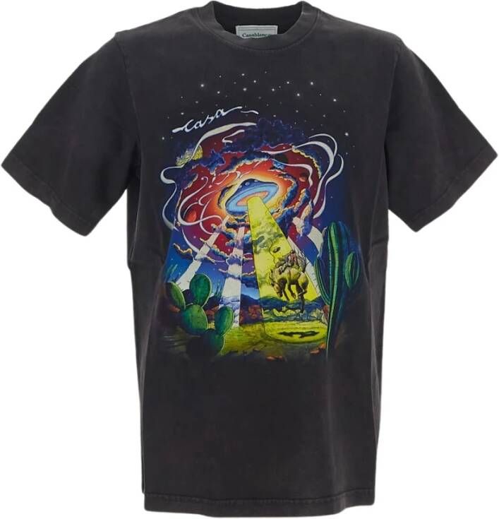 Casablanca T-Shirts Zwart Heren