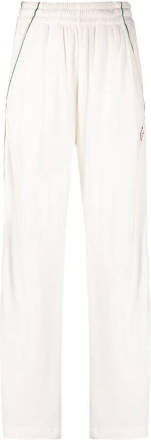 Casablanca Witte broek met rechte pijpen White Dames