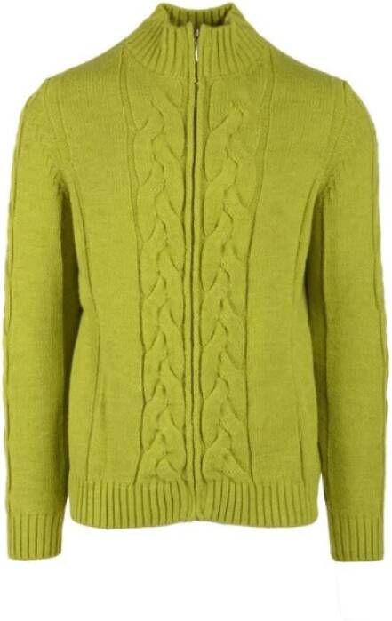 Cashmere Company Cardigans Groen Heren