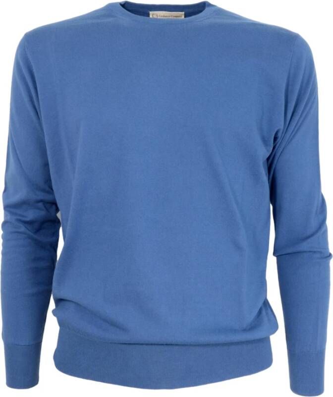Cashmere Company Christer show 339 Blauw Heren