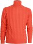 Cashmere Company Dolcevita Man beschouw Orange 1233 Cashmere en Lana Rood Heren - Thumbnail 1