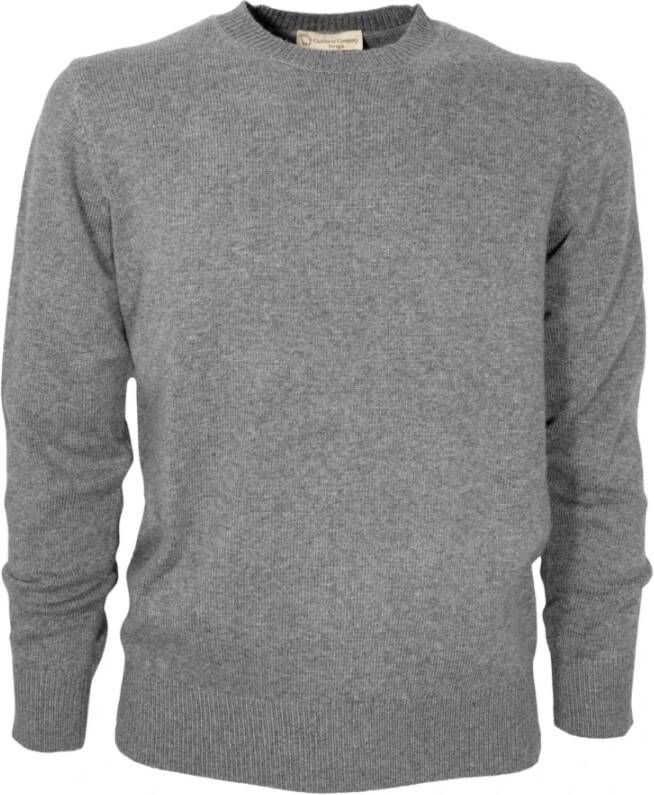 Cashmere Company Shirts Grijs Heren