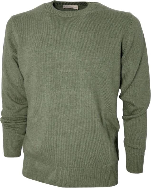 Cashmere Company Shirts Groen Heren