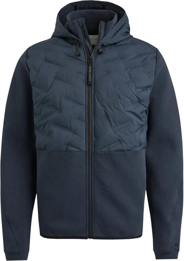 CAST IRON Heren Jassen Zip Jacket Interlock Nylon Blauw - Foto 7