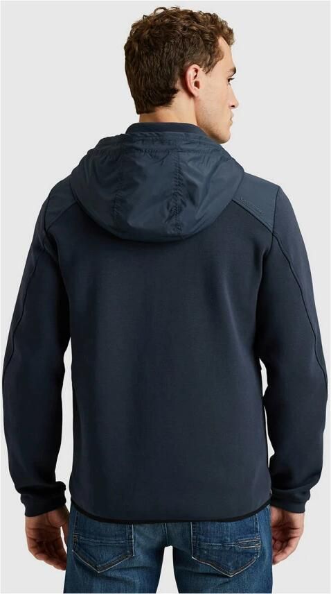 CAST IRON Heren Jassen Zip Jacket Interlock Nylon Blauw - Foto 5