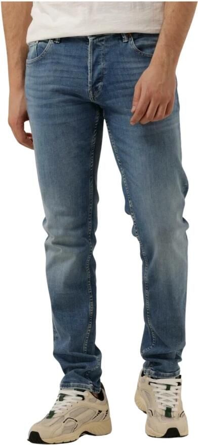 Cast Iron Lichtblauwe Slim Fit Jeans Shiftback Regular Tapered Medium Indigo WAsh - Foto 4