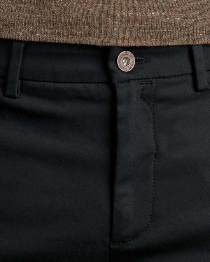 CAST IRON Heren Broeken Riser Chino Riser Stretch Zwart - Foto 3