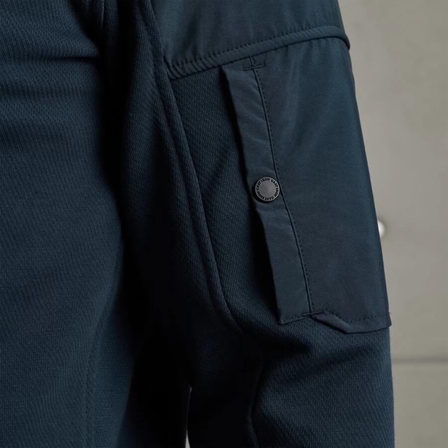 Cast Iron Terry Sweatshirt Regular Fit Blue Heren - Foto 2