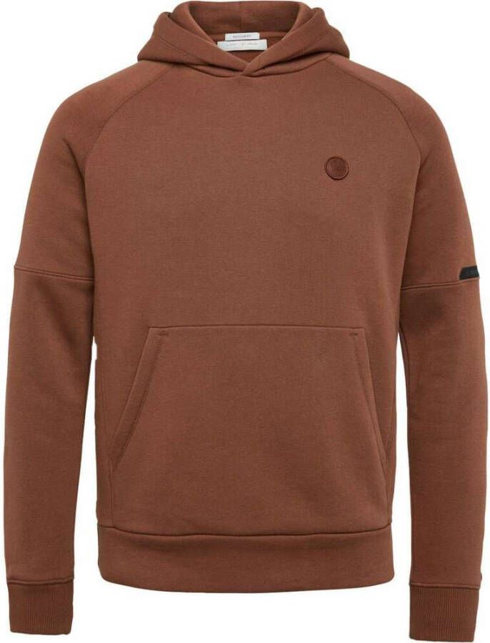 Cast Iron Hooded regular fit cotton blend cappuccino Bruin Heren - Foto 3