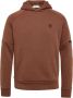 Cast Iron Hooded regular fit cotton blend cappuccino Bruin Heren - Thumbnail 2