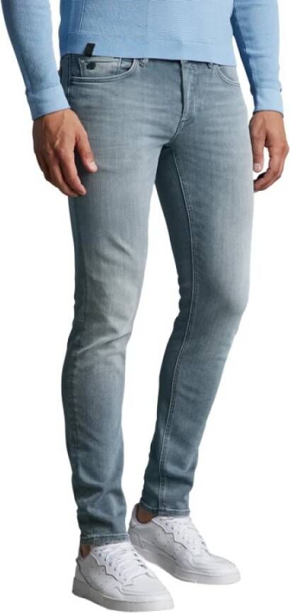 Cast Iron Jeans- CI Riser Slim Blue Grey SKY Grijs Heren
